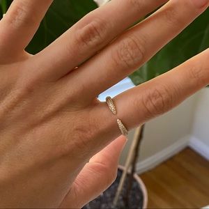 Ring Conceirge Diamond Pave Claw Ring